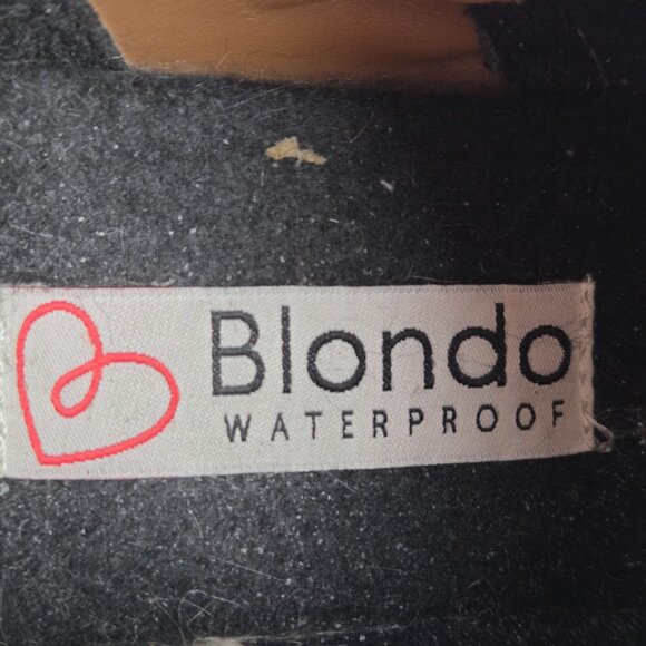 Blondo Waterproof Lace-Up Suede Ankle Boots W/ Faux Shearling Lining Tan Size 7 - Picture 11 of 15